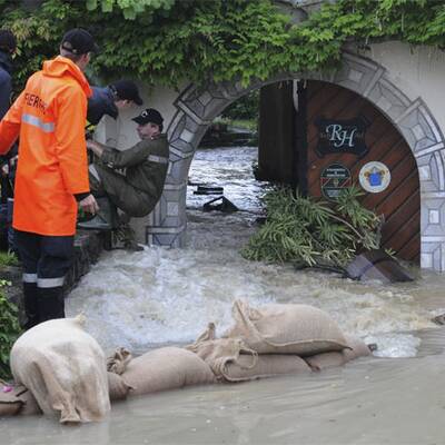 Land unter in Österreich