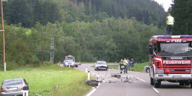 61-Jähriger stirbt bei Frontalcrash