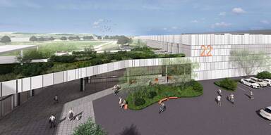 Neue Messehalle f&uuml;r die Messestadt Wels.