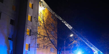 Wohnhaus in Flammen: Drei Kinder im Spital