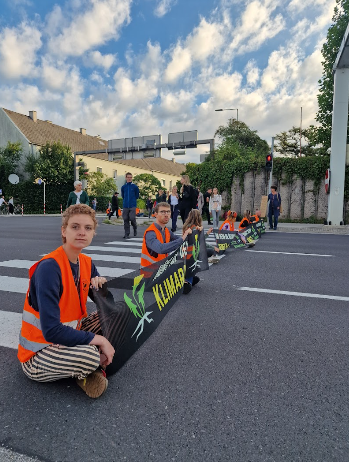 Klima-Protest in Wels