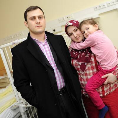 Familien bei Brand gerettet