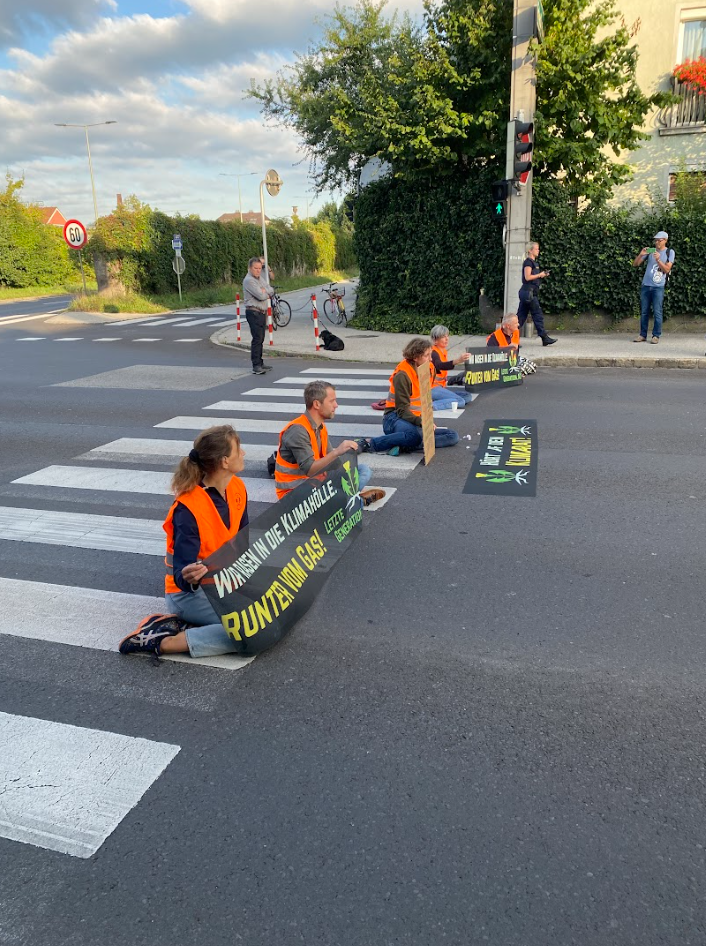 Klima-Protest in Wels