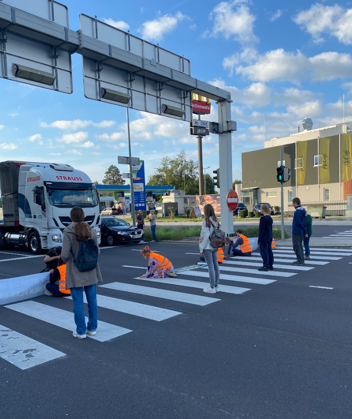 Klima-Protest in Wels