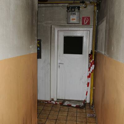 Familien bei Brand gerettet