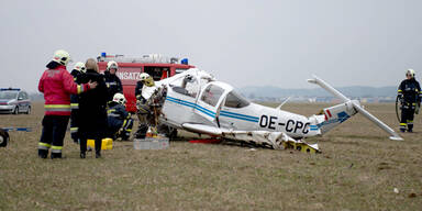 Verletzte bei Absturz von Kleinflugzeug