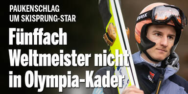 Paukenschlag um Skisprung-Star: Fünffach Weltmeister nicht in Olympia-Kader