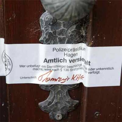 Drei Babyleichen in Kühltruhe in Deutschland entdeckt