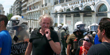 Frust und blinde Wut in Athen