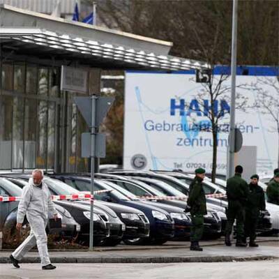 Hier hat sich der Amokläufer erschossen