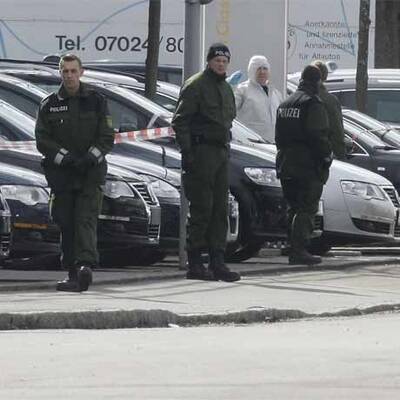 Hier hat sich der Amokläufer erschossen