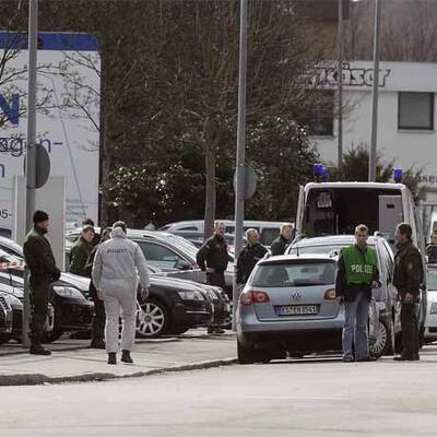 Hier hat sich der Amokläufer erschossen