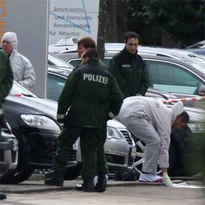 Hier hat sich der Amokläufer erschossen