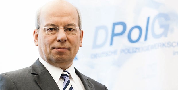 Deutsche Polizei will Grenz-Zaun