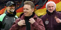 Klopp, Nagelsmann, Völler