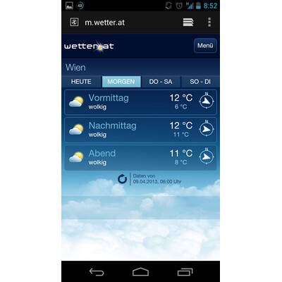 wetter.at goes mobile