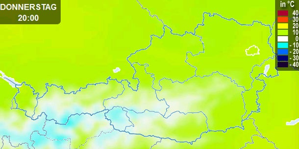 Sahara-Sturm über Österreich