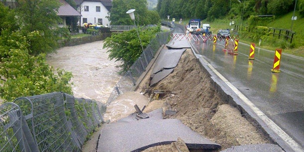 Hochwasser-Alarm auch am Feiertag
