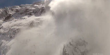 Skifahrer freuen sich