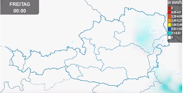 Donaupegel in NÖ sinken