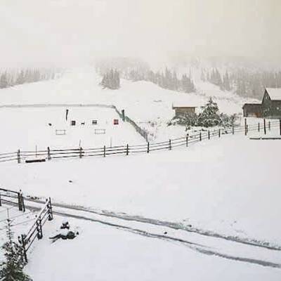 So verschneit ist Österreich im Juli