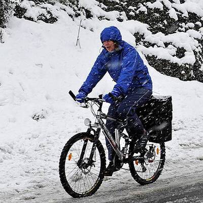 Wintereinbruch in Westösterreich 
