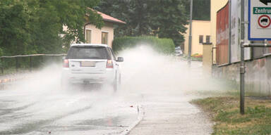 Heftige Gewitter in Österreich