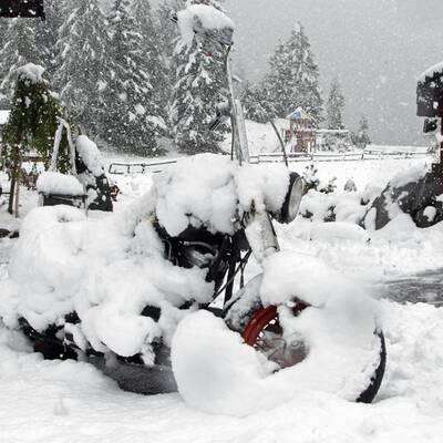 So verschneit ist Österreich im Juli