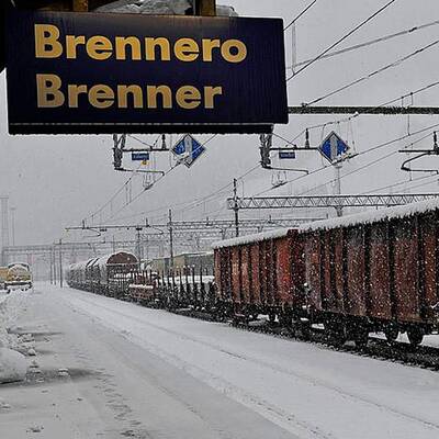 Wintereinbruch in Westösterreich 