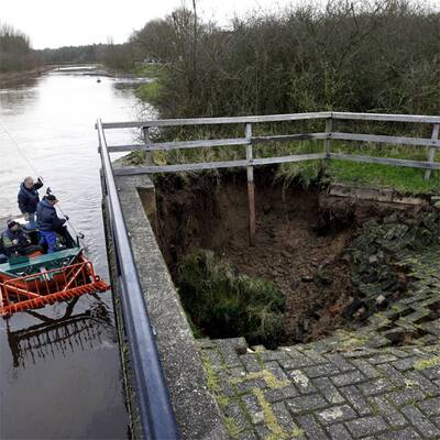 Sturm fegt über England