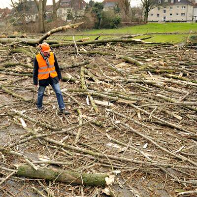 Sturm fegt über England
