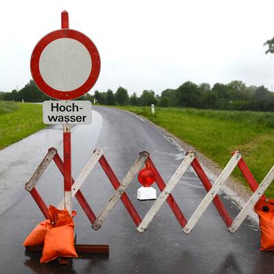 Starkregen überflutet Österreich