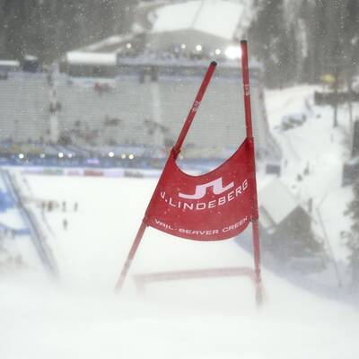 Schlechtwetter verhindert Herren-Super-G