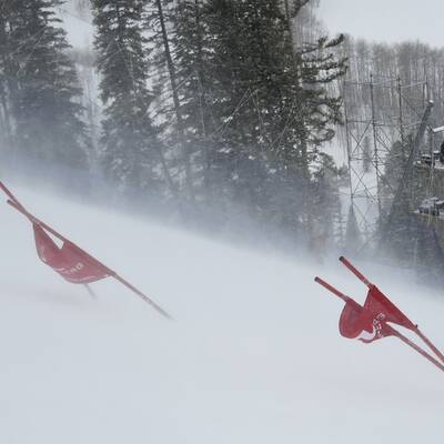 Schlechtwetter verhindert Herren-Super-G