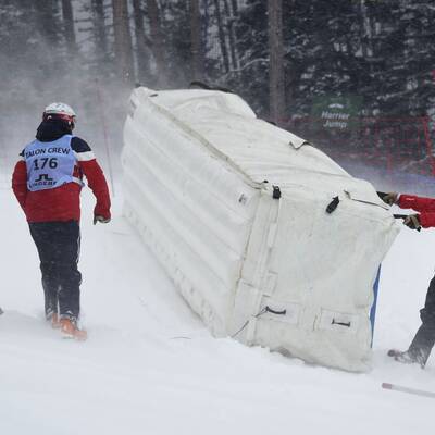 Schlechtwetter verhindert Herren-Super-G