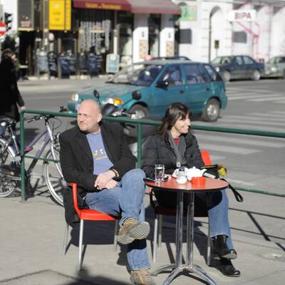 Viele zog es an die sonnigen Plätze
