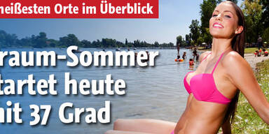 37 Grad: Start in den Traum-Sommer