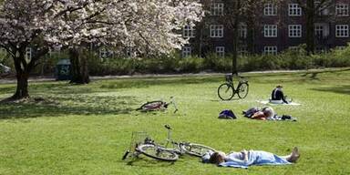 Die Sonne dominiert das Wochenende