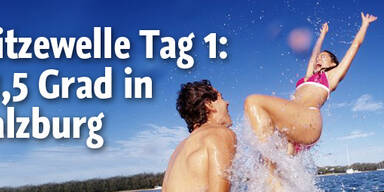 Erste Hitzewelle, kalte Seen in Österreich