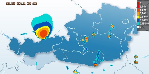 Kein Ende der Unwetter im Osten Österreichs