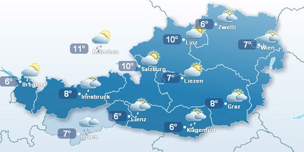 Es wird wieder wärmer