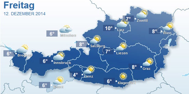 Österreich zittert jetzt bei -13 Grad