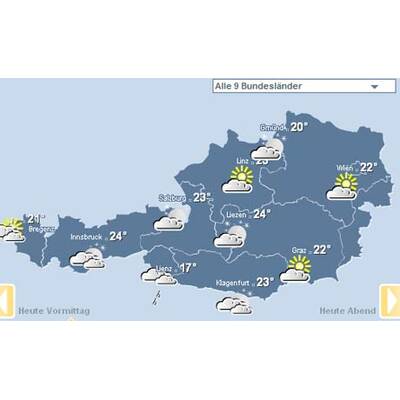Prognose für die letzten Maitage