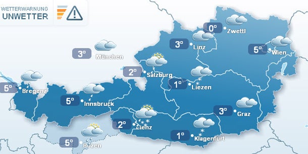 Wintereinbruch: Schon wieder Schnee im Süden