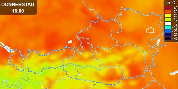 Erst Sauna-Hitze - dann Gewitter-Walze