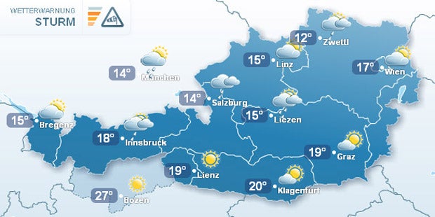 Herbst-Start mit Hagel-Chaos