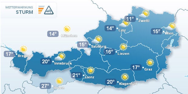 Herbstanfang 2014: Schnee, Frost, Minusgrade