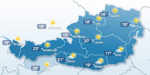 Der Oktober bringt heuer Sommer-Wetter