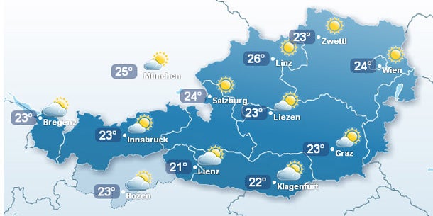 Fällt die 30-Grad-Marke?