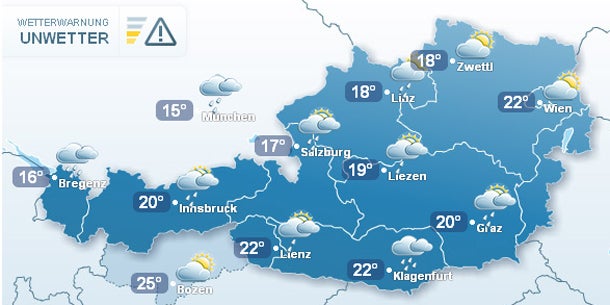 Jetzt kommen 3 Tage Regenwetter